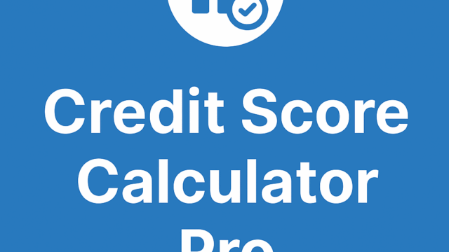 credit score calculator