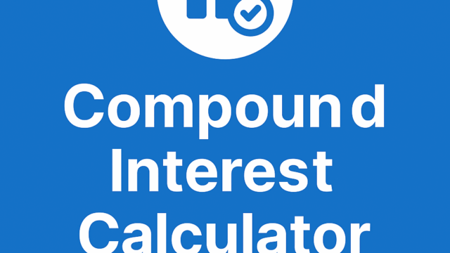 compound interest calculator